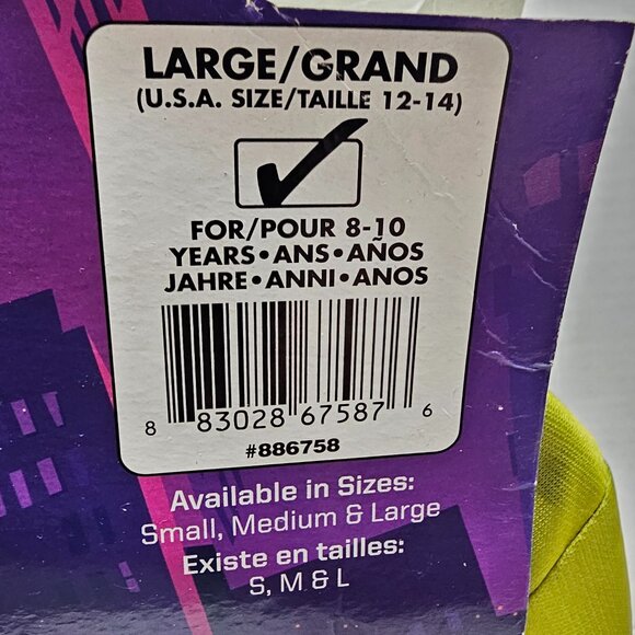 New Child Teenage Mutant Ninja Turtle Costume Boy L 12-14 Rubies Michelangelo - Picture 5 of 15